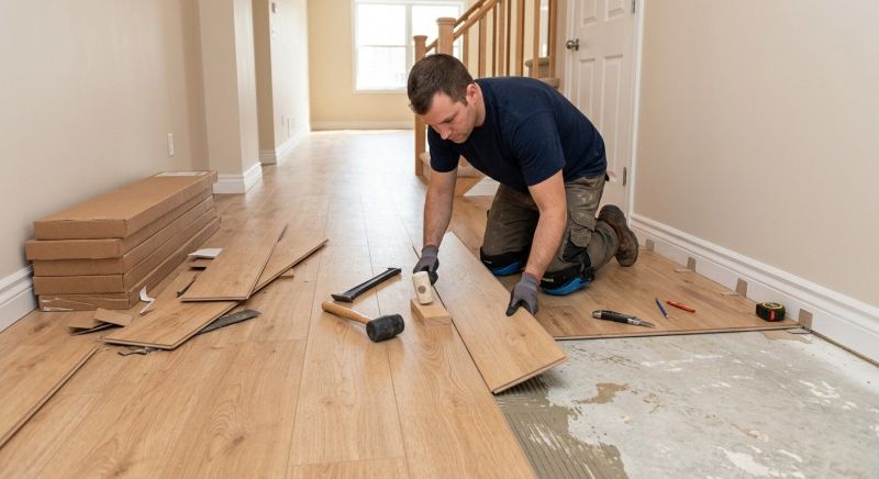 Plank Laminate Installation in Warrenton, VA