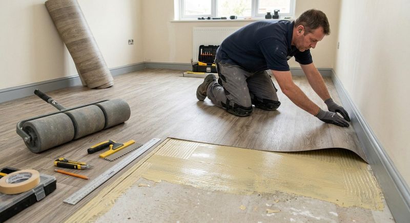 Sheet Linoleum Installation in Atlanta, GA