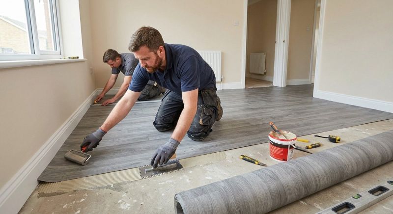 Sheet Linoleum Installation in Nashville, TN